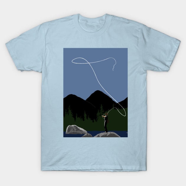 Fishing T-Shirt by joelthayer